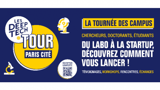 Le Deeptech Tour fait halte à Université Paris Cité